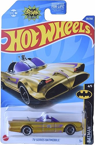 Hot Wheels Juguete de Batman para niños de 5 años en adelante, a escala 1:64