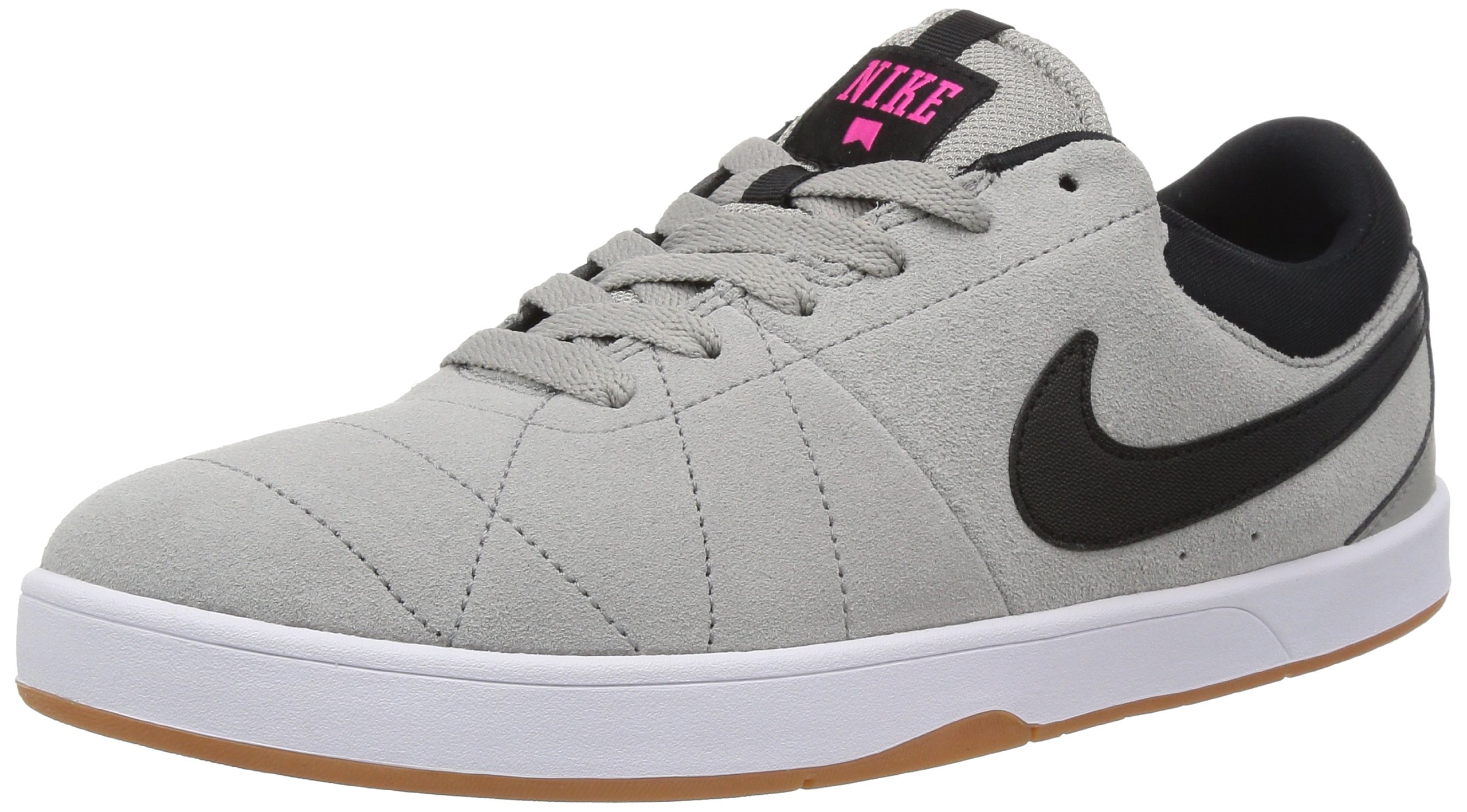 NIKE Men's Rabona Skate Shoes Medium Grey Black White Pink 553694-016