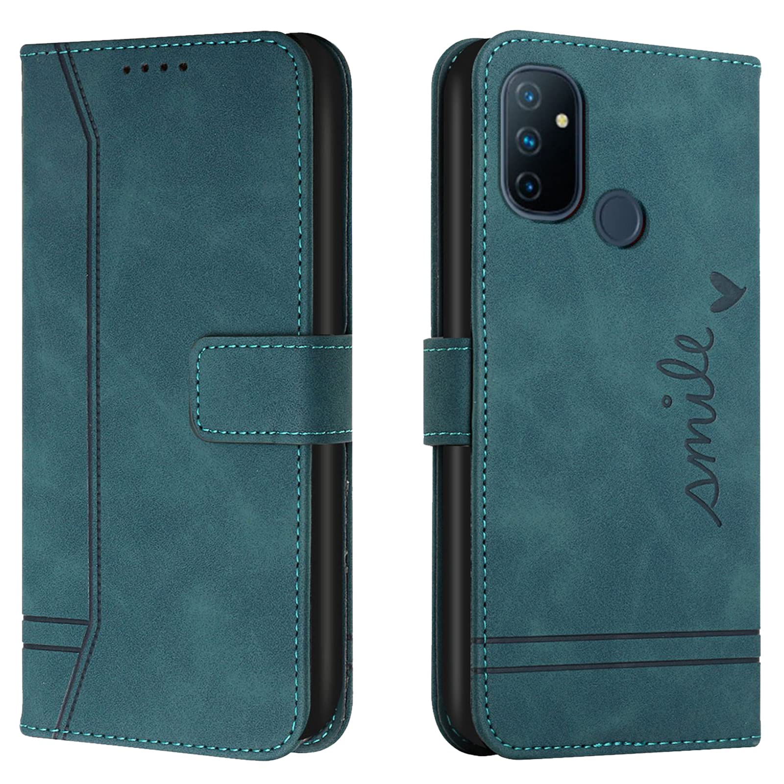 per Oneplus Nord N100 5G Custodia, Flip PU Pelle goffrata