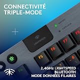 Logitech G G915 X LIGHTSPEED TKL Low-Profile Wireless Gaming Keyboard, AZERTY French Layout, Tactile - Black - 5