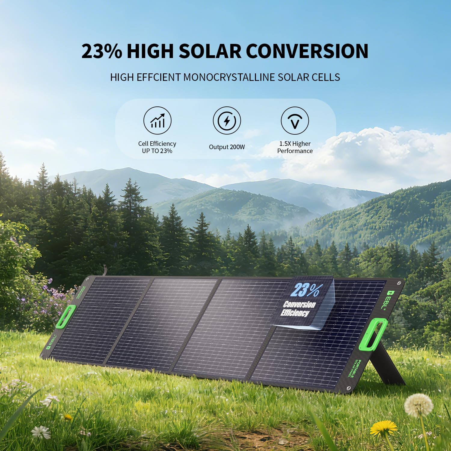 Amazon | EBL 200w ソーラーパネル | 太陽光パネル