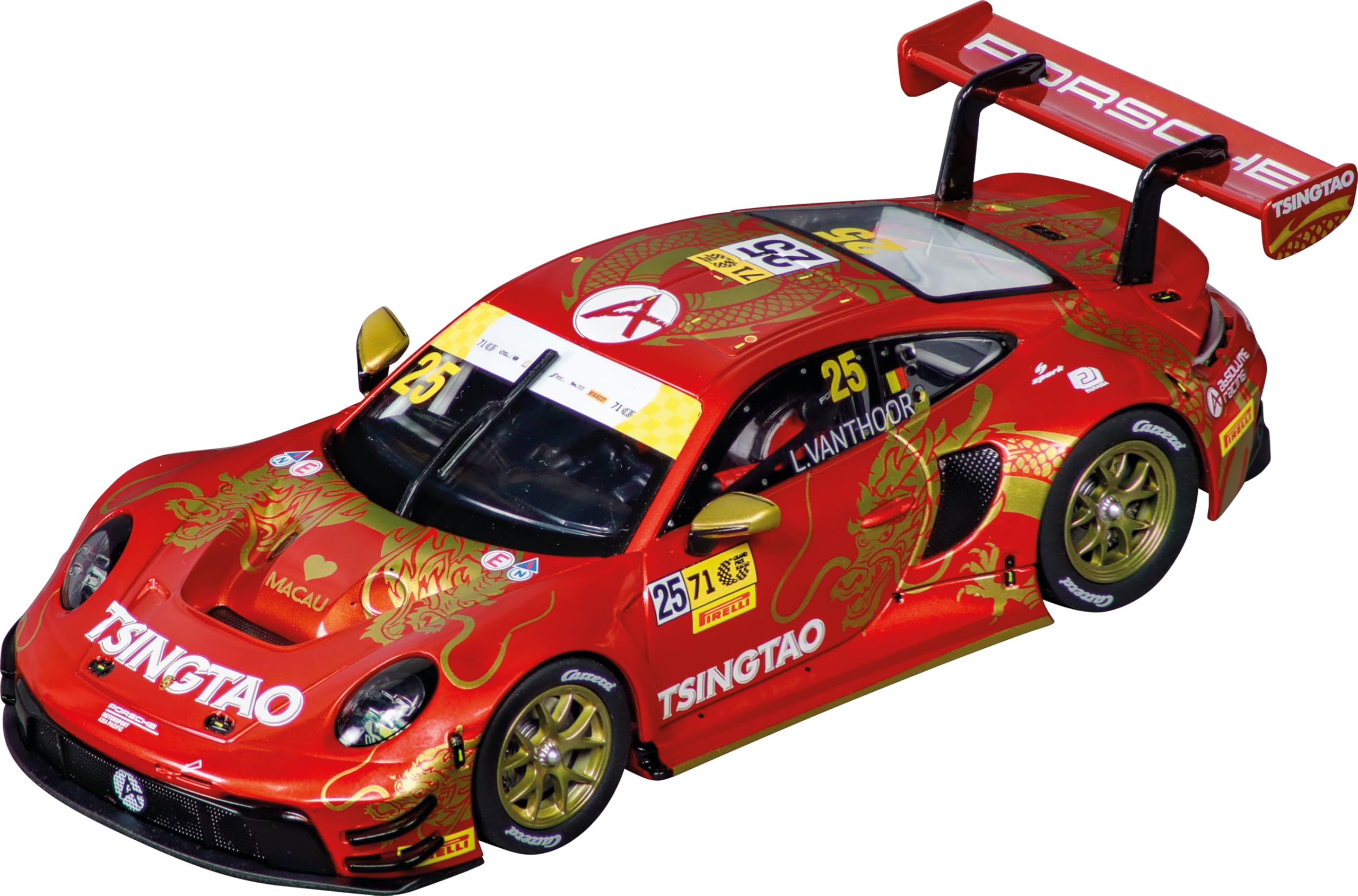 Carrera Digital 132 20032065 Porsche 911 GT3 R Wright Motorsports No120 Sebring 2024 1:32 Scale Slot Car With Working Front - Image 3
