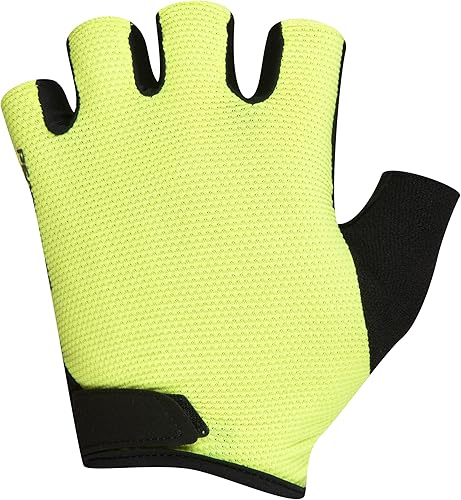 PEARL IZUMI Guantes de gel de ciclismo sin dedos para hombre, acolchados de gel duraderos y ligeros con tela reflectante