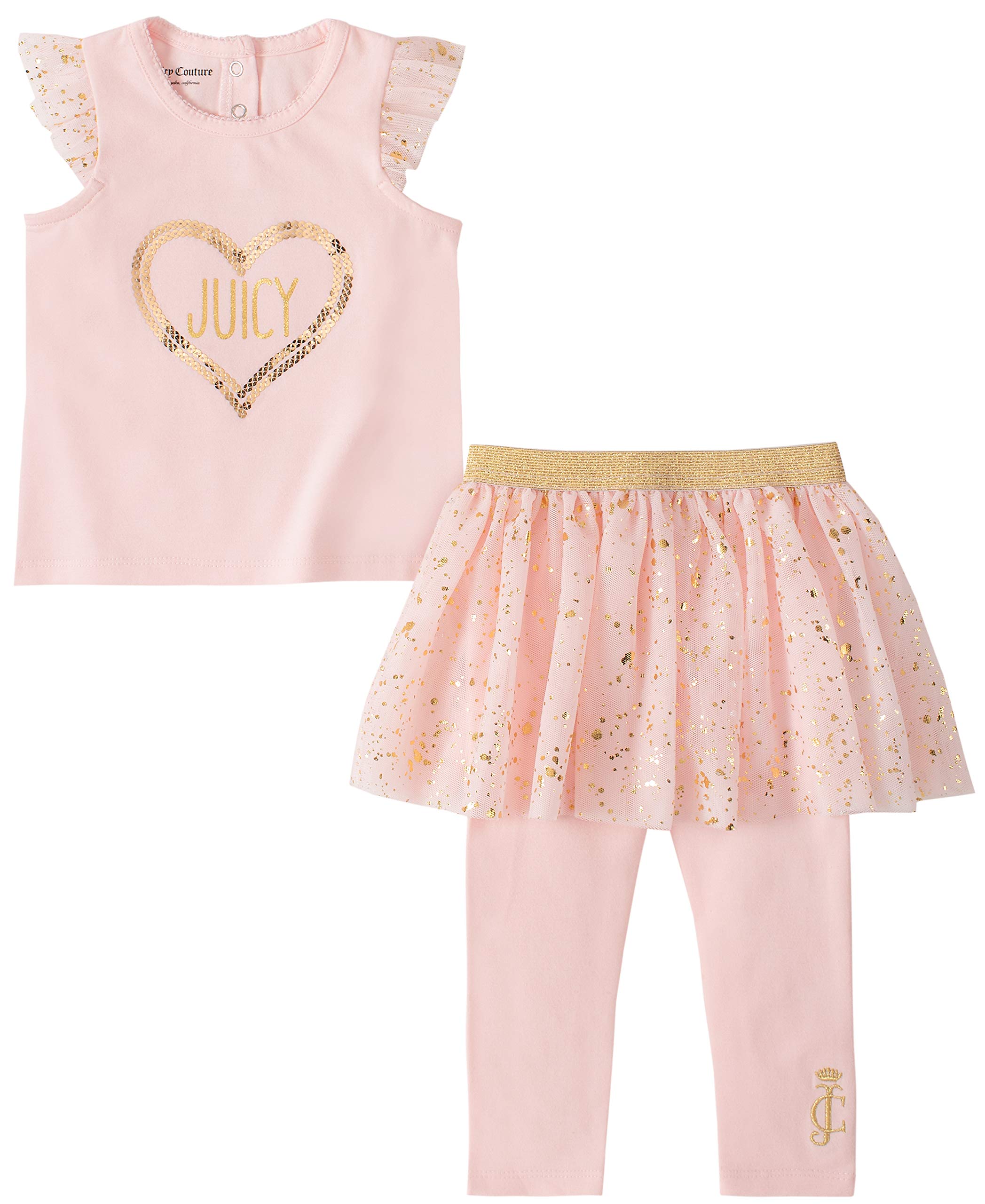 Juicy Couture Baby Girls' 2 Pieces Legging Set