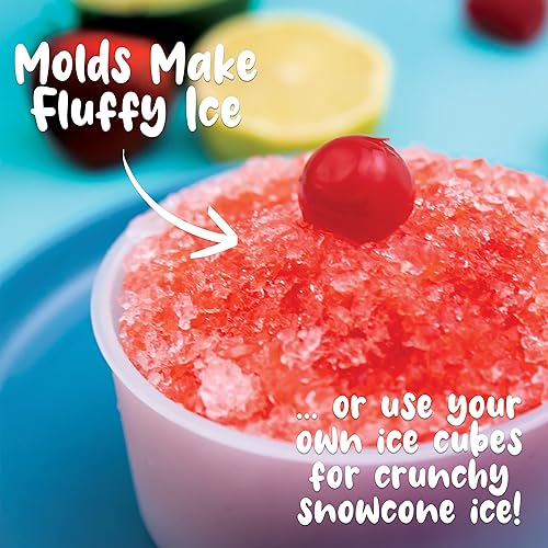 Miniatura 4 de Hawaiian Shaved Ice Surtido de jarabe con 6 sabores y accesorios con la máquina de hielo afeitado HomePro, incluye sangre de tigre, piña colada,