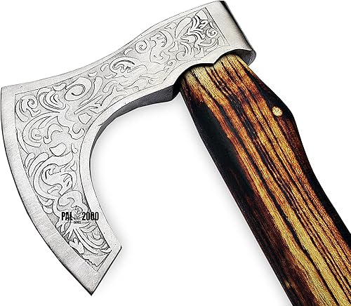 Miniatura 4 de AX-2031 Viking Barbudo Camping Hacha de hacha para dividir