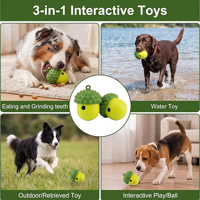 Foto 6 de 7 de Juguete Interactivo para Perros,Juguete Indestructible para Cachorros