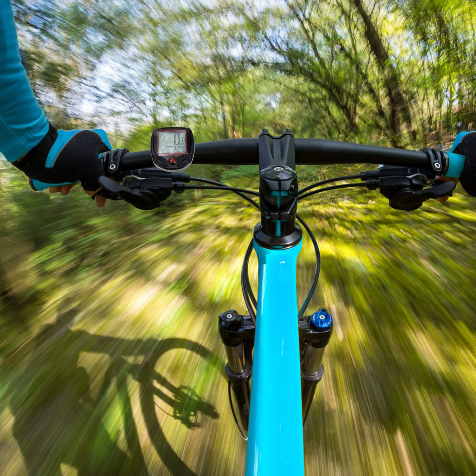 BESPORTBLE 3juegos Cuentakilómetros Inalámbrico De Bicicleta Luz De y Accesorio para Ciclismo y Seguridad Caminatas