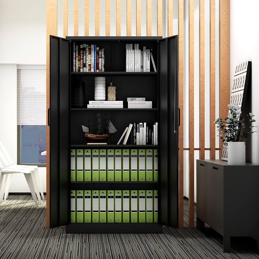 Amazon.com: Fesbos Metal Storage Cabinet-71” Tall Steel File