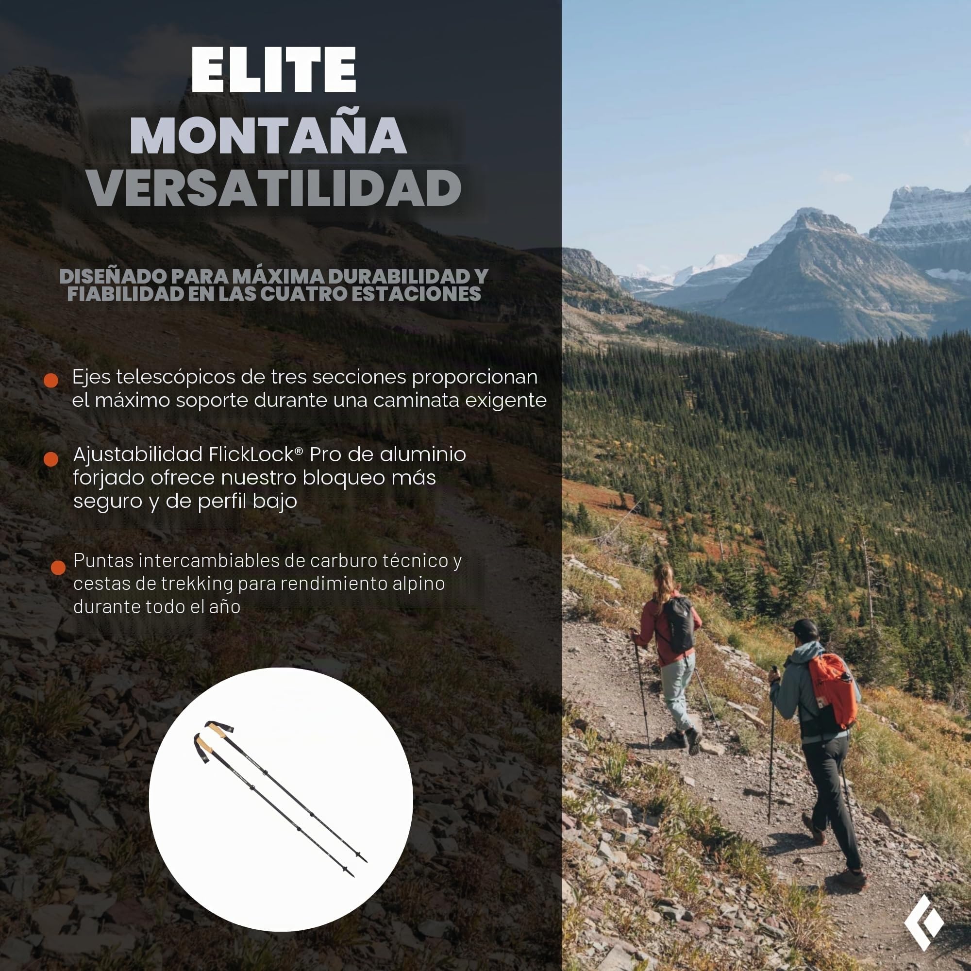 Black Diamond Alpine Carbon Cork - Bastones de senderismo