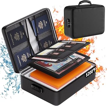 DocSafe 5200 F Fireproof Document Box for Important Documents