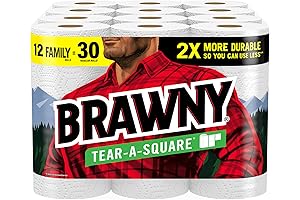 Brawny Select-A-Size Tear-A-Square Paper Towels