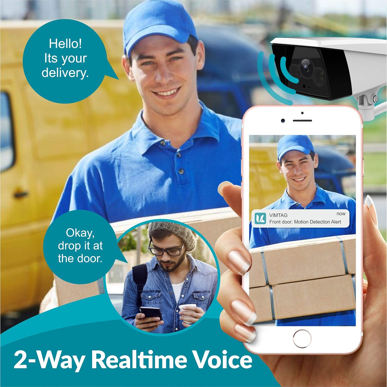 Hоttеѕt Sаlе Vimtag Outdoor PTZ Wireless Security Camera - 1080P HD Wi-Fi Camera with 4x Optical Zoom, Night Vision, Motion/Sound Detection - Water/Weatherproof Home Security Surveillance Camera with Alexa Support Bеѕt Cуbеr Dеаlѕ 🔥 Vimtag Outdoor PTZ Wireless Security Camera - 1080P HD Wi-Fi Camera with 4x Optical Zoom, Night Vision, Motion/Sound Detection - Water/Weatherproof Home Security Surveillance Camera with Alexa Support