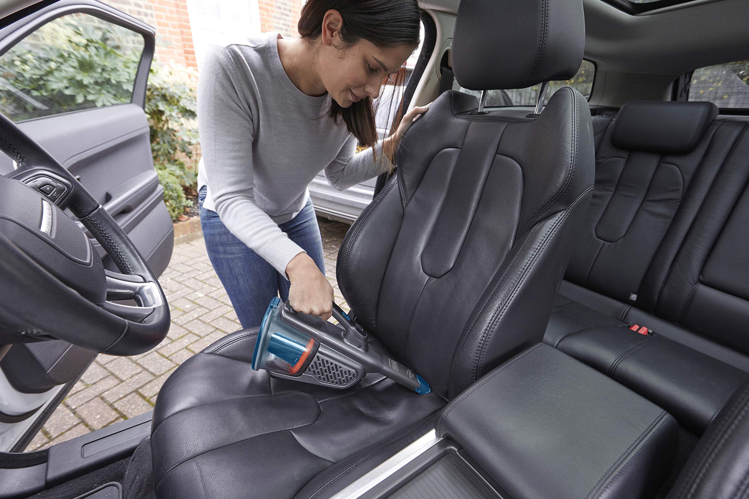 BLACK+DECKER Aspiratore Ricaricabile Aspirabriciole con Accessori e Azione Ciclonica