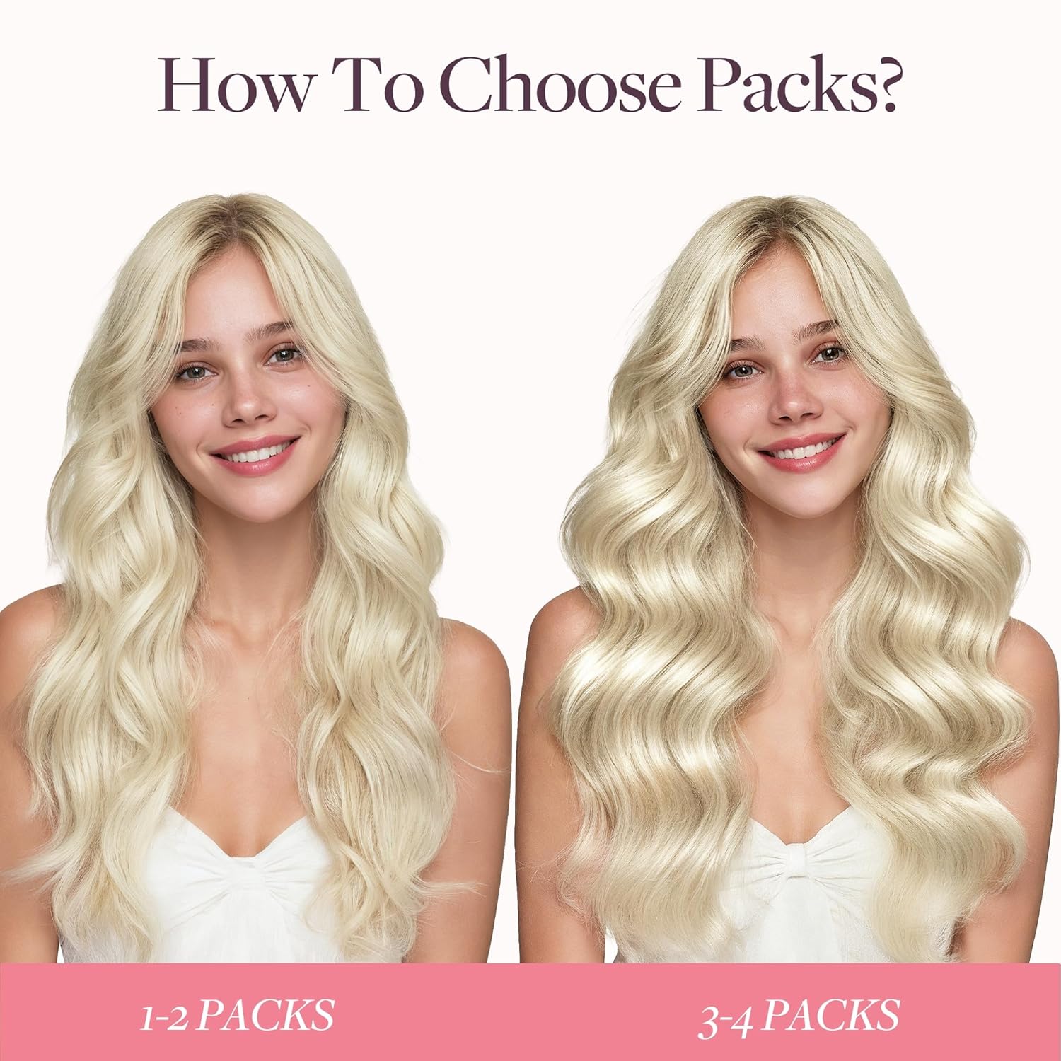 GOO GOO Tape in Hair Extensions Human Hair, 60A Platinum Blonde, 20inch 50g 20pcs, Skin Weft Seamless Invisible, Silky Straight with Thick Ends, Remy Human Hair