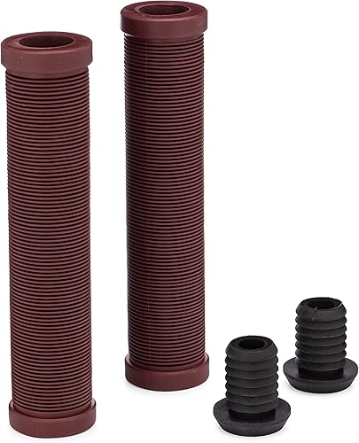 Miniatura 2 de 25NINE Ronin Grip sin brida - Empuñaduras de manillar de bicicleta BMX sin brida y monopatín con tapones finales, múltiples opciones de color