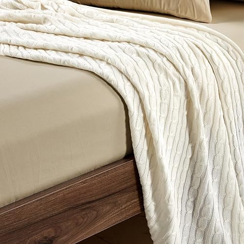 Miniatura 5 de Sábanas bajeras de tamaño individual, paquete de 6 unidades, bolsillo profundo, sábanas inferiores de microfibra suave para el hogar, salones,