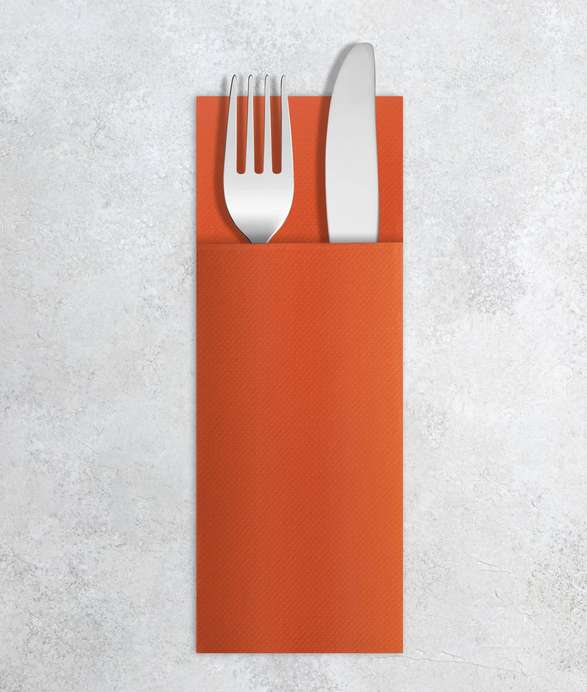 VelaHub Airlaid 50 Cutlery Napkins, High-Quality Disposable Napkins, 32 x 40 cm, Black