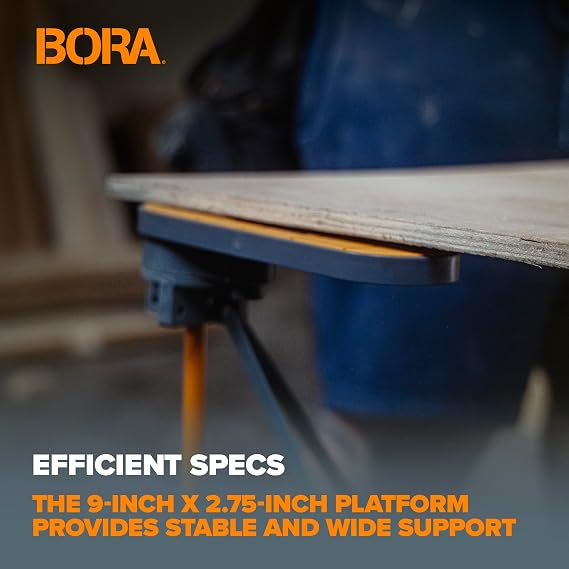BORA Centipede Wide Panel Supports, Workbench Accessory, 4-Pack