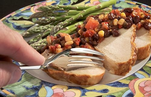 Miniatura 4 de Knork Juego de 4 tenedores brillantes, acero inoxidable brillante