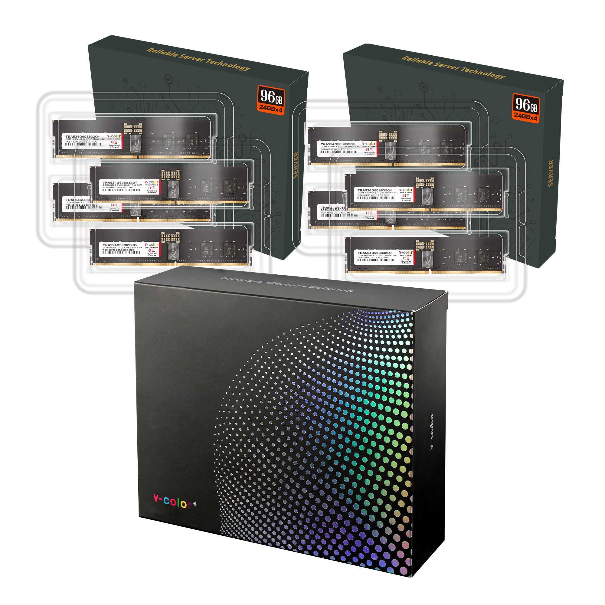 Amazon.co.jp: V-color SK Hynix DDR5-6000MHz PC5-48000 192GB (8 x