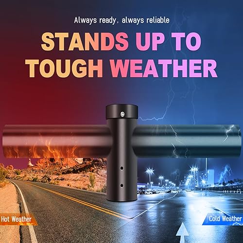 Vista 65 de ledmo Luz LED de estacionamiento de 300 W, 36000 lúmenes, 5000 K, ajustable, ajuste deslizante, iluminación de seguridad con fotocélula