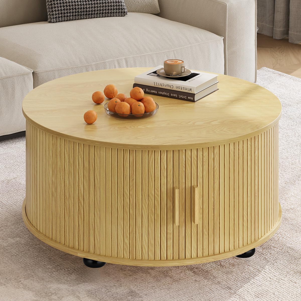 4PCS Pieds De Meubles Ronds Pieds En Bois Massif Hauteur 120cm / 7.87inch - Bricolage