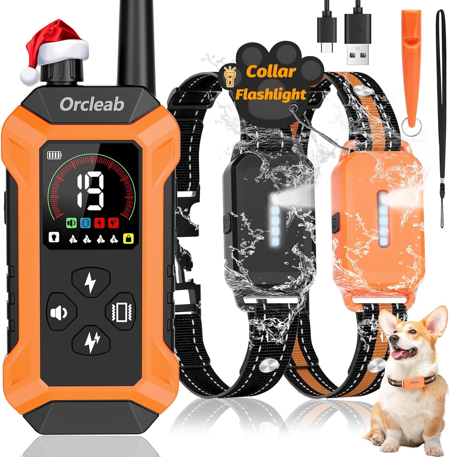 Amazon.com: Shock Collar with Remote Control for Dogs, 2 Pack (5–150Lbs ...