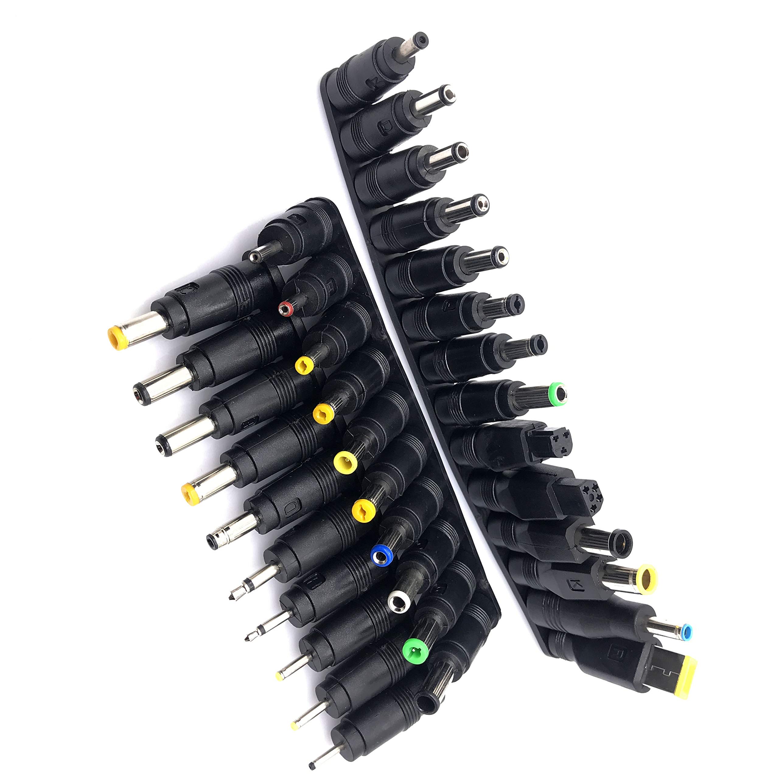 Replacement Power Tips 34pcs Universal Laptop DC Plug Set - Input Jack ...