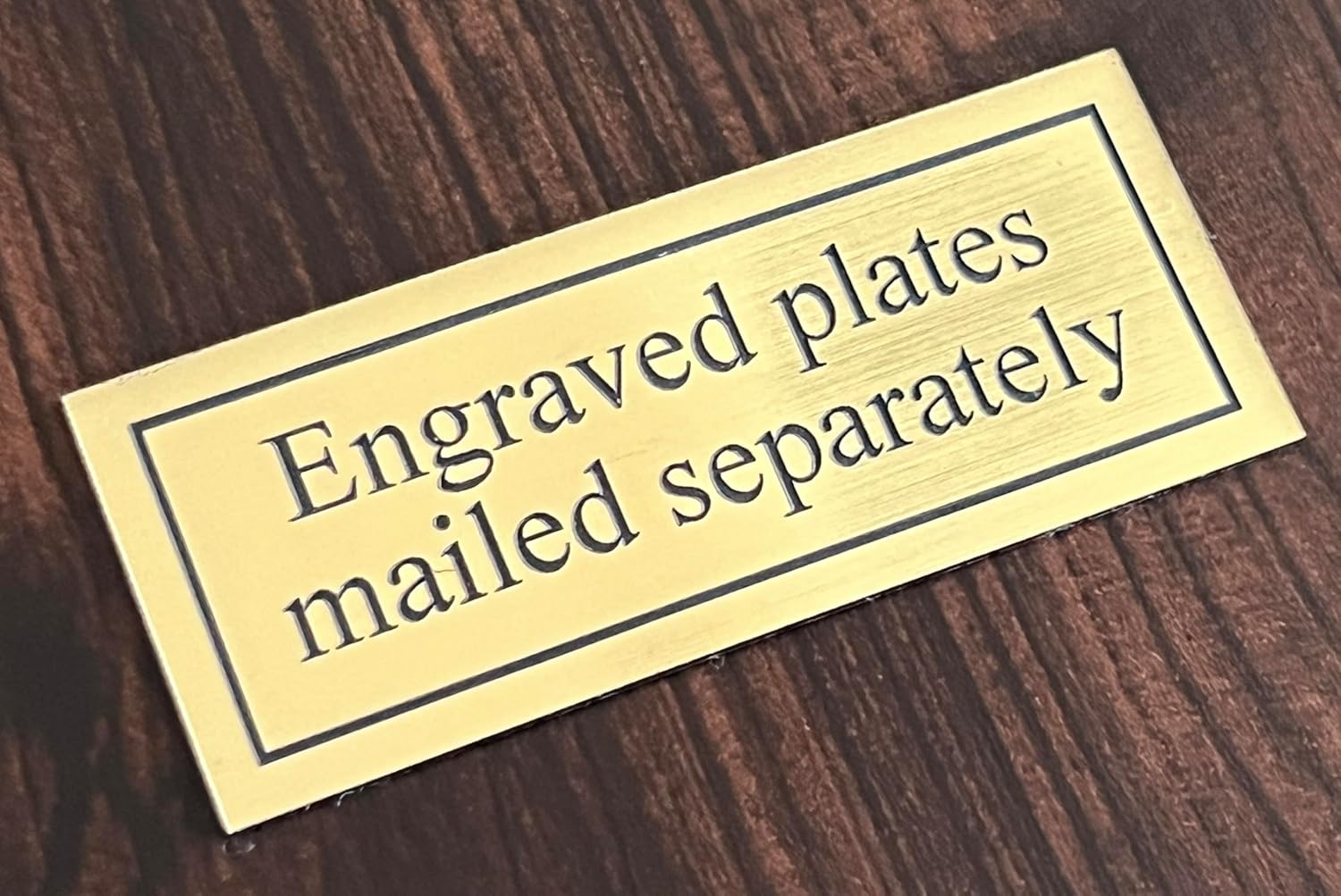 Made in USA Employee of the Month Perpetual Plaque with 2 Free Custom Plates, Wood, 15x12 Inches, Wall Mount, Recognition Style, Americana, Holds 12 Monthly Plates - Image 4