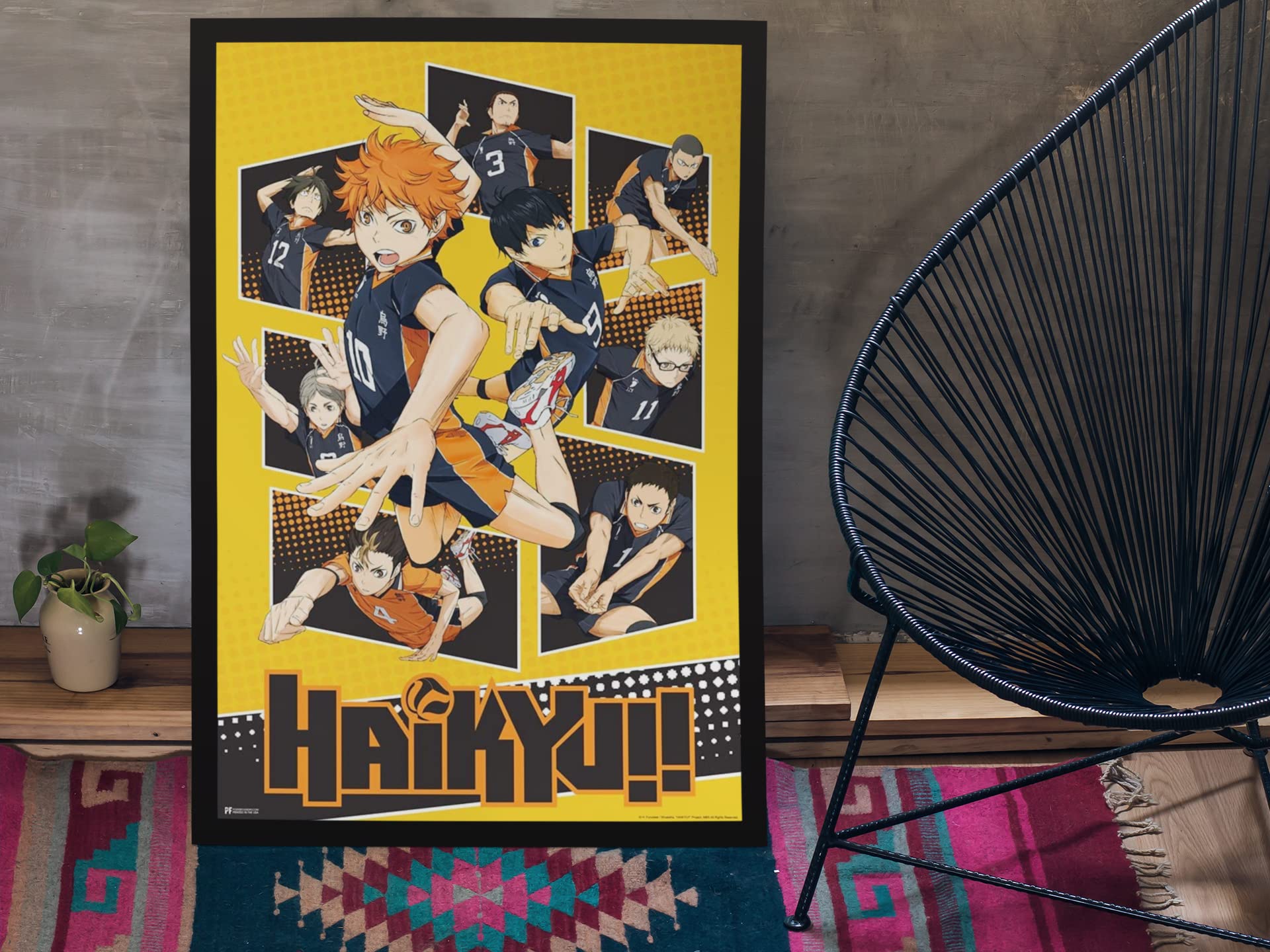 Haikyuu Poster Karasuno High School Volleyball Team Shoyo Anime Stuff