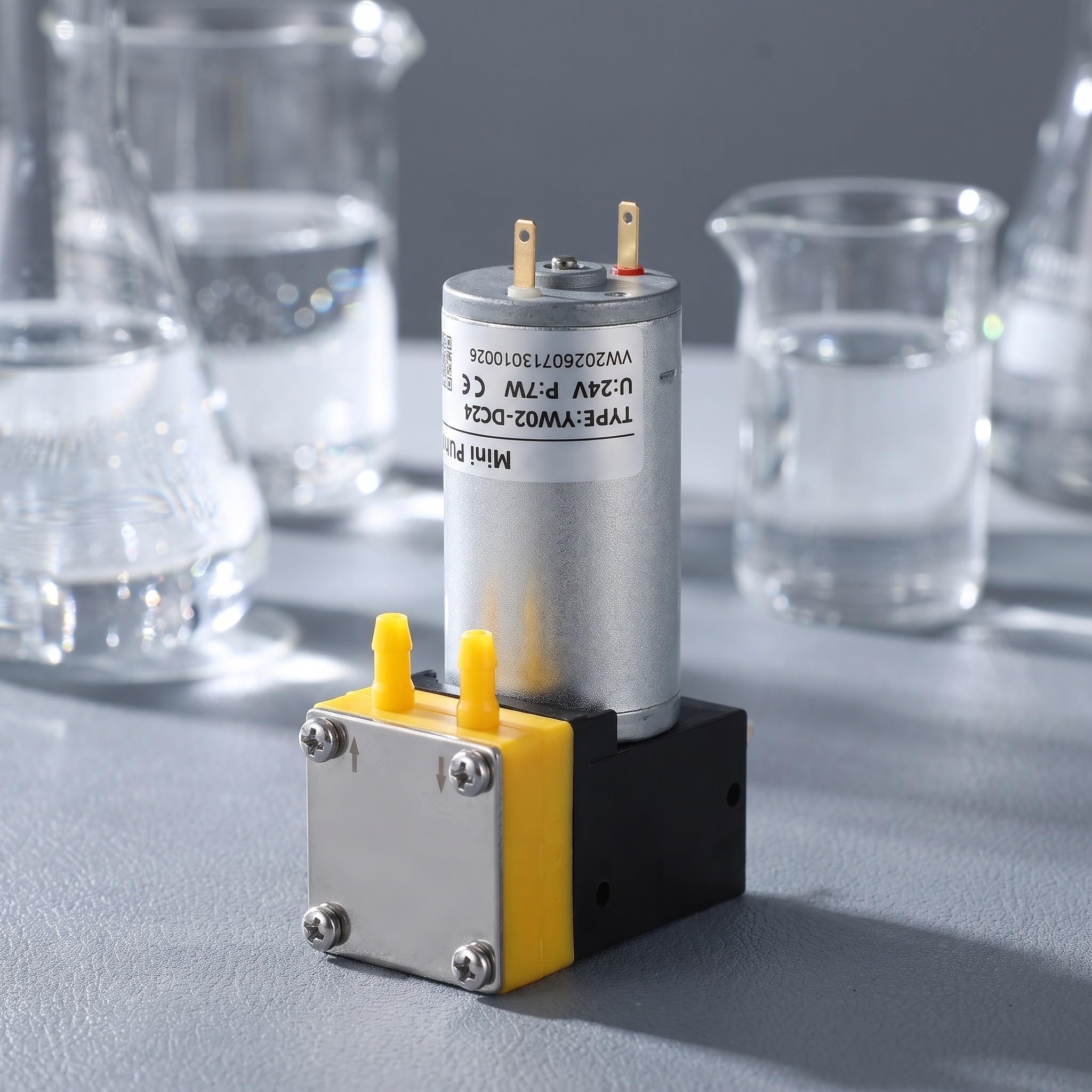 Elektrische Membran Vakuumpumpe mit Epdm Leise Minipumpe für