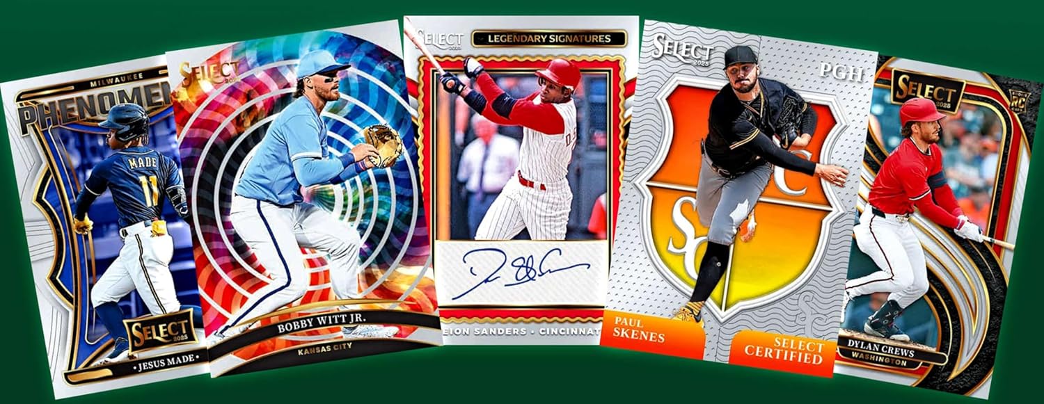 2025 Panini Select Baseball HOBBY box (12 pks/bx)