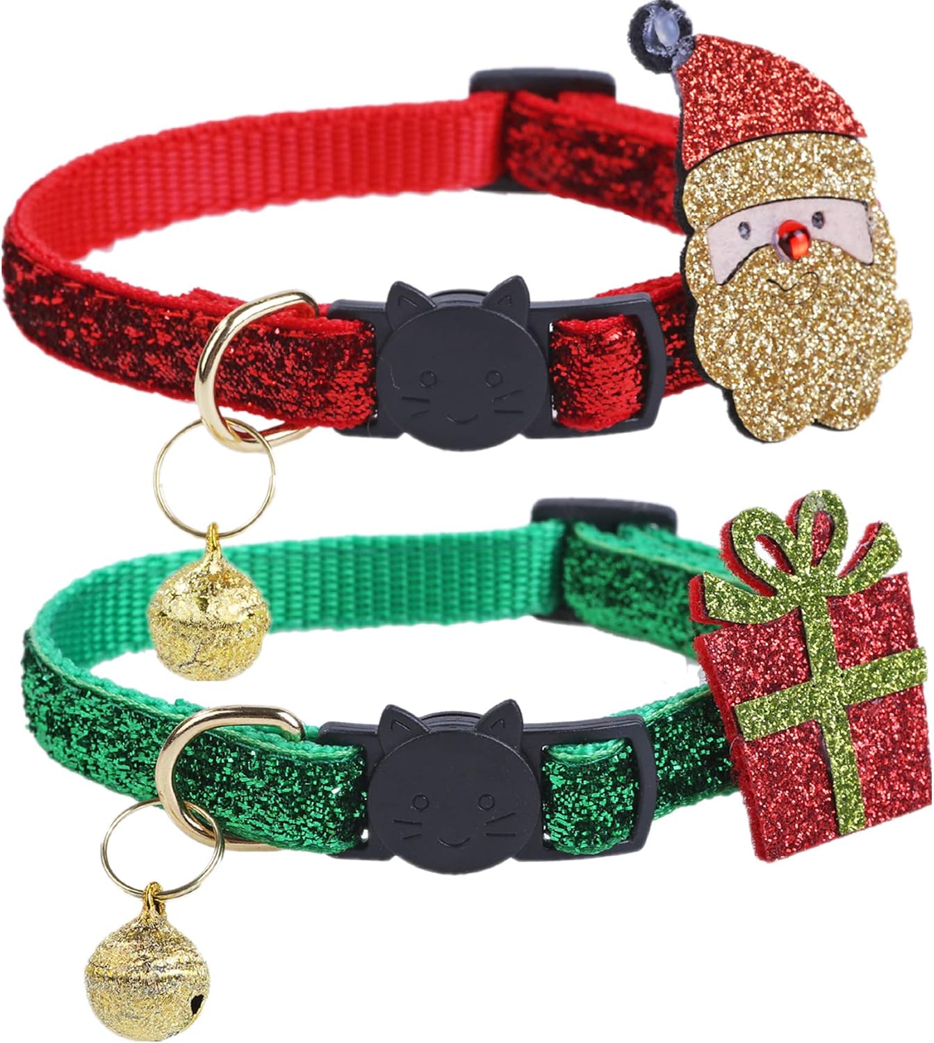Christmas cat collars amazon Clearance
