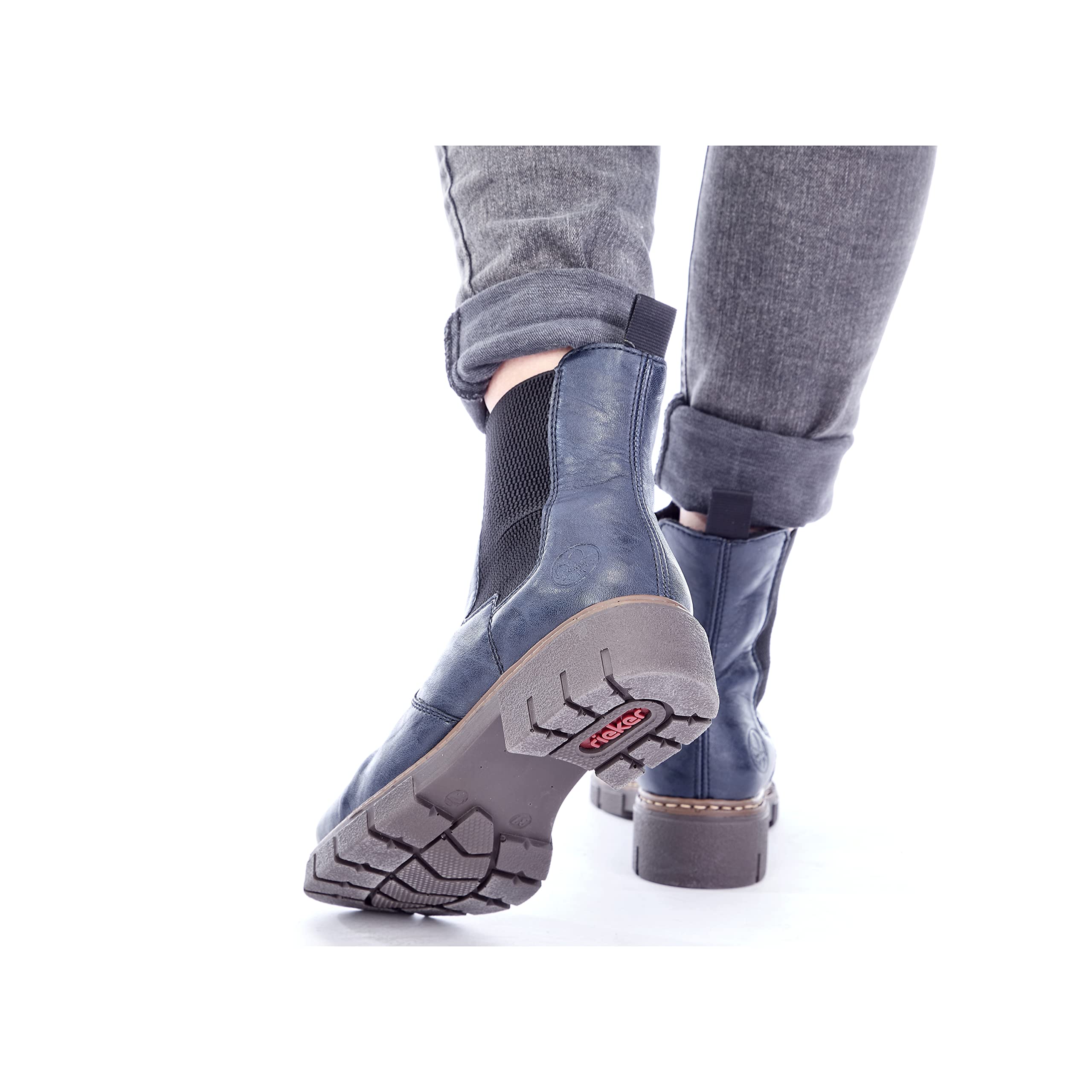 Rieker Damen Chelsea Boots Z3561, Frauen Stiefeletten