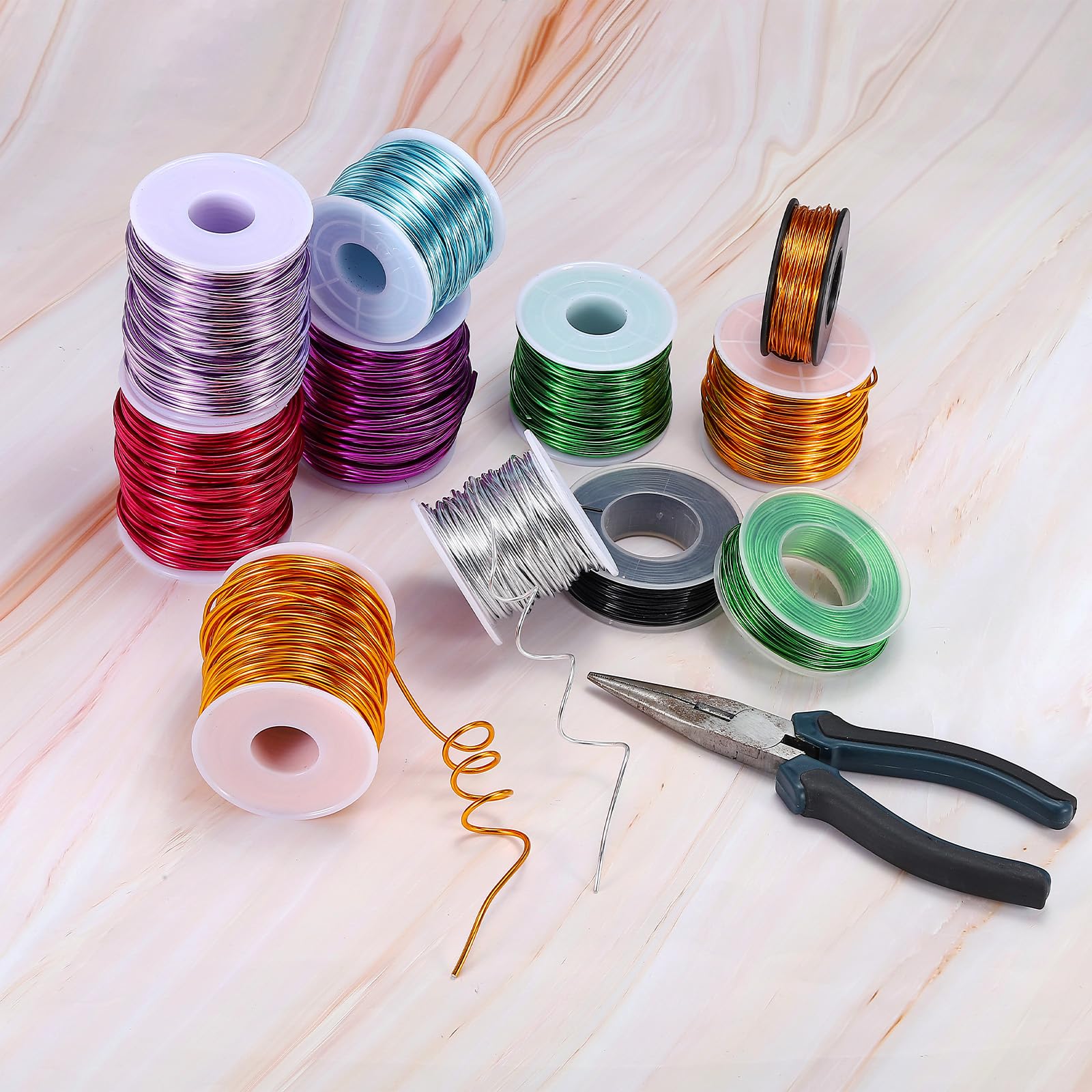 PATIKIL 100 Feet Aluminum Craft Wire - Image 4