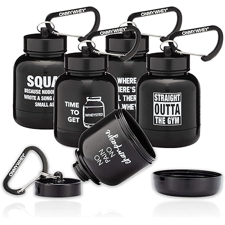 Amazon.com: OnMyWhey - Protein Powder and Supplement Funnel Keychain ...