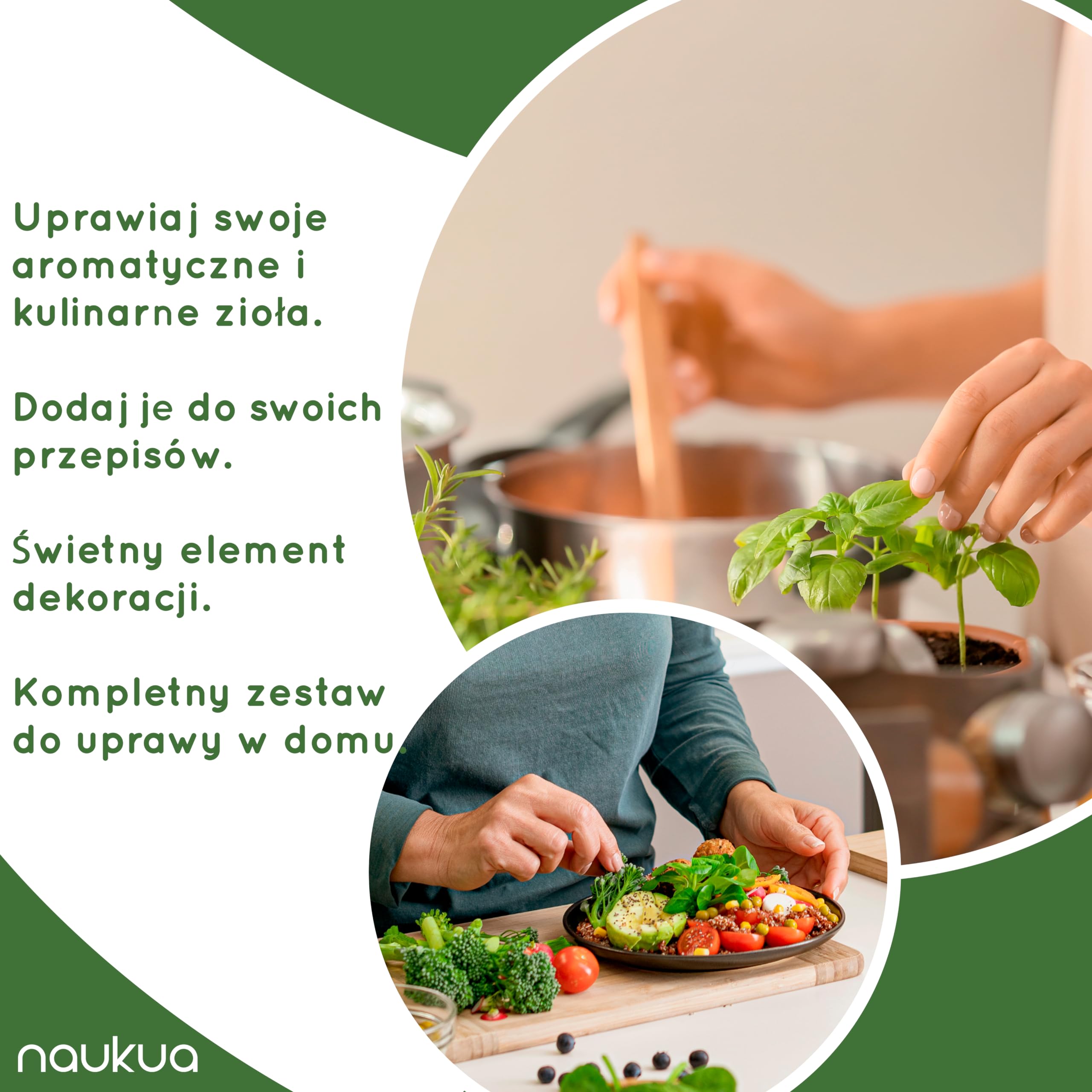Hydroponiczny ogród warzywny - Inteligentny ogród gotowy do pchania z oświetleniem LED