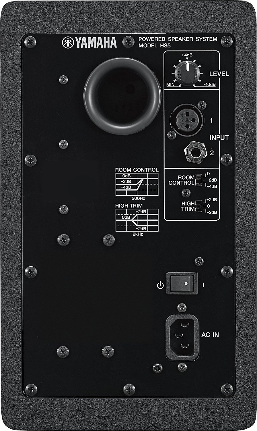 YAMAHA HS5 TRX-XLRケーブルセット YAMAHA ヤマハ HS5 ペア TRS-XLRケーブルセット パワード