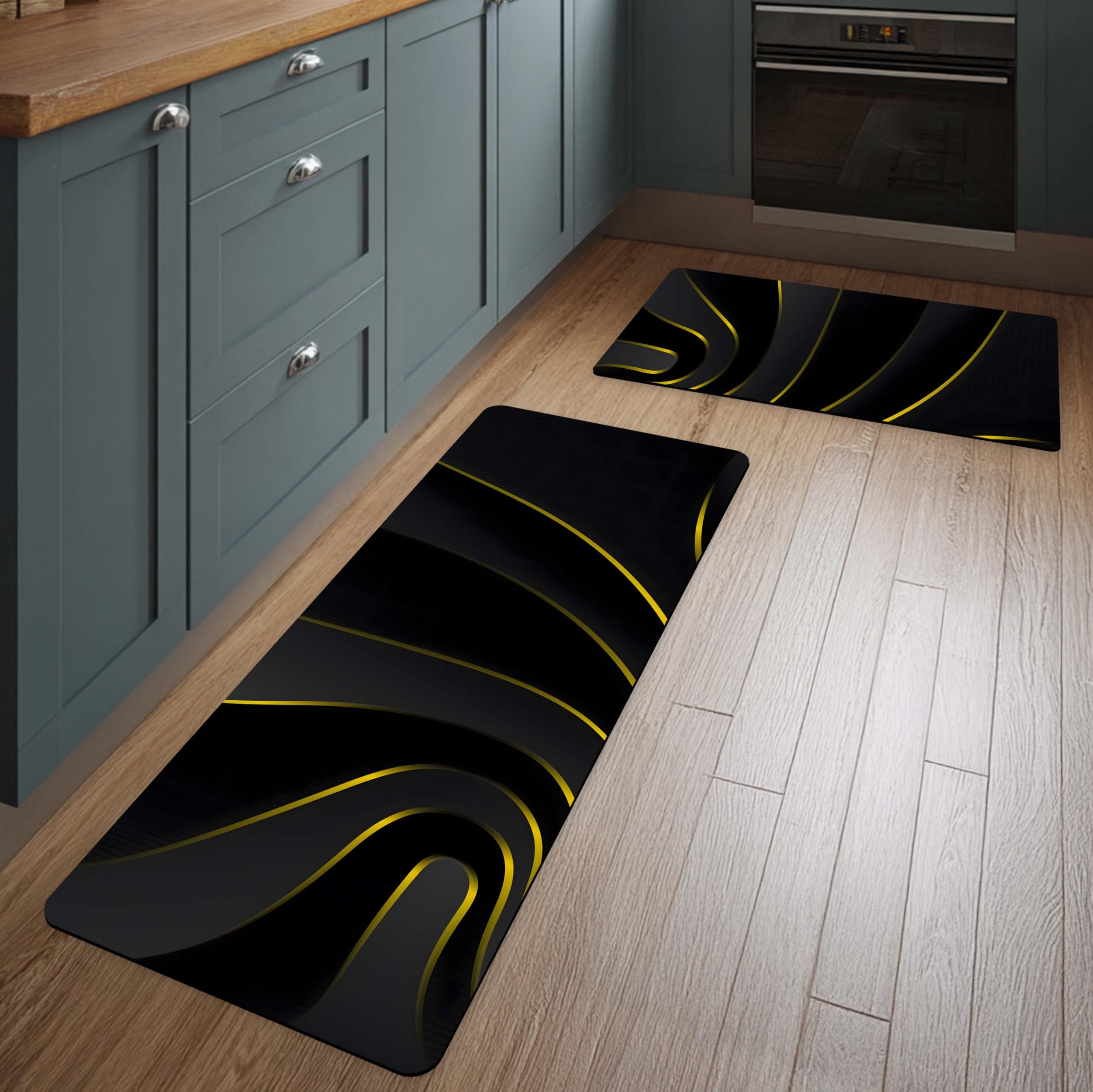 TURTLEWINGS Kitchen Floor Mats - Absorbent & Non-Slip -13 TURTLEWINGS Kitchen Floor Mats - Absorbent & Non-Slip -13