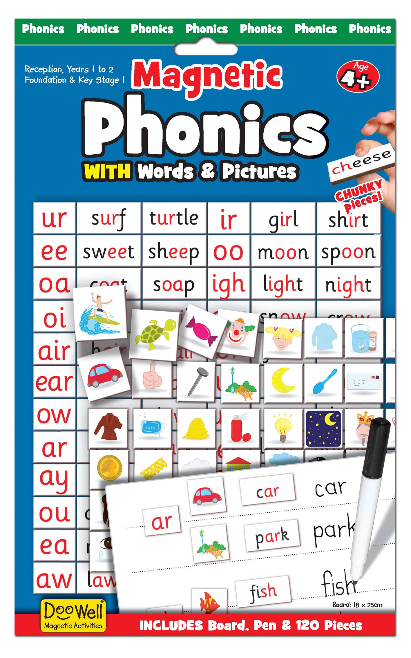 Phonics Magnetic Activity Chart