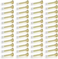 Vista 15 de Ravinte Topes de Puerta, Paquete de 12 Topes de Puerta de Resorte Negros con Amortiguador de Goma, Topes de Puerta para la Parte Inferior