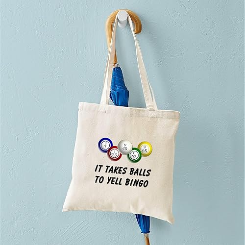 Miniatura 4 de CafePress Bingo Lingo Tote Bag Natural Canvas Tote Bag, Bolso de compras de tela, Caqui