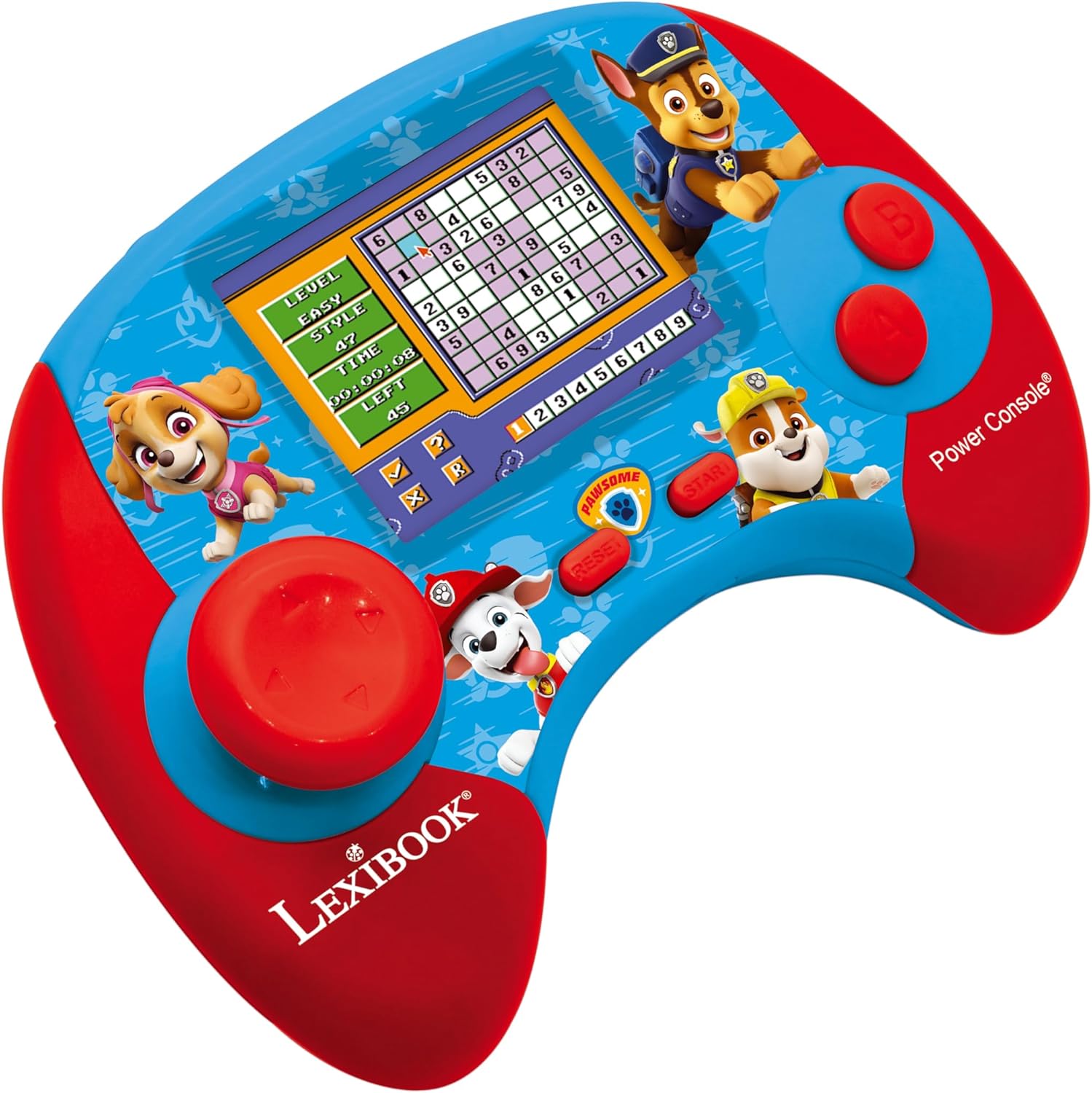 Lexibook, Paw Patrol Power Console - Consola de juegos bilingüe educativa con 100 actividades en inglésespañol, JCG100PAi2 Colombia