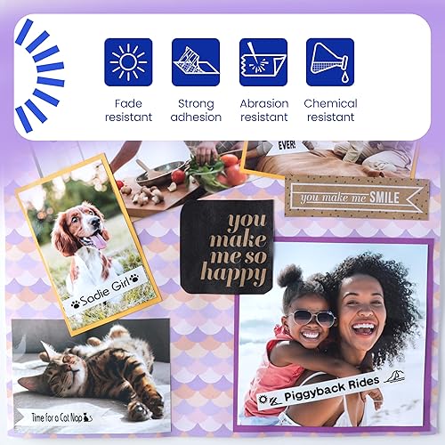 Miniatura 360 de Brother - Cinta de etiquetas laminadas P-touch M31, prémium, 0.47 pulgadas de ancho x 26.2 pies de largo, negra sobre transparente mate Negro sobre