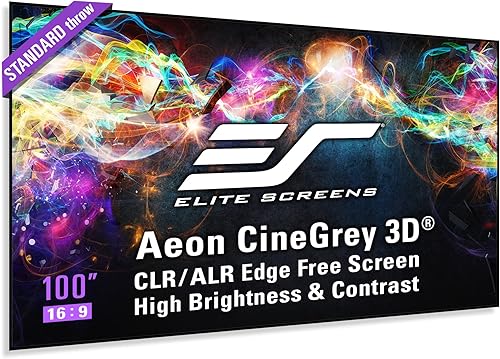 Elite Screens - Serie Aeon Material 3D CineGrey gris