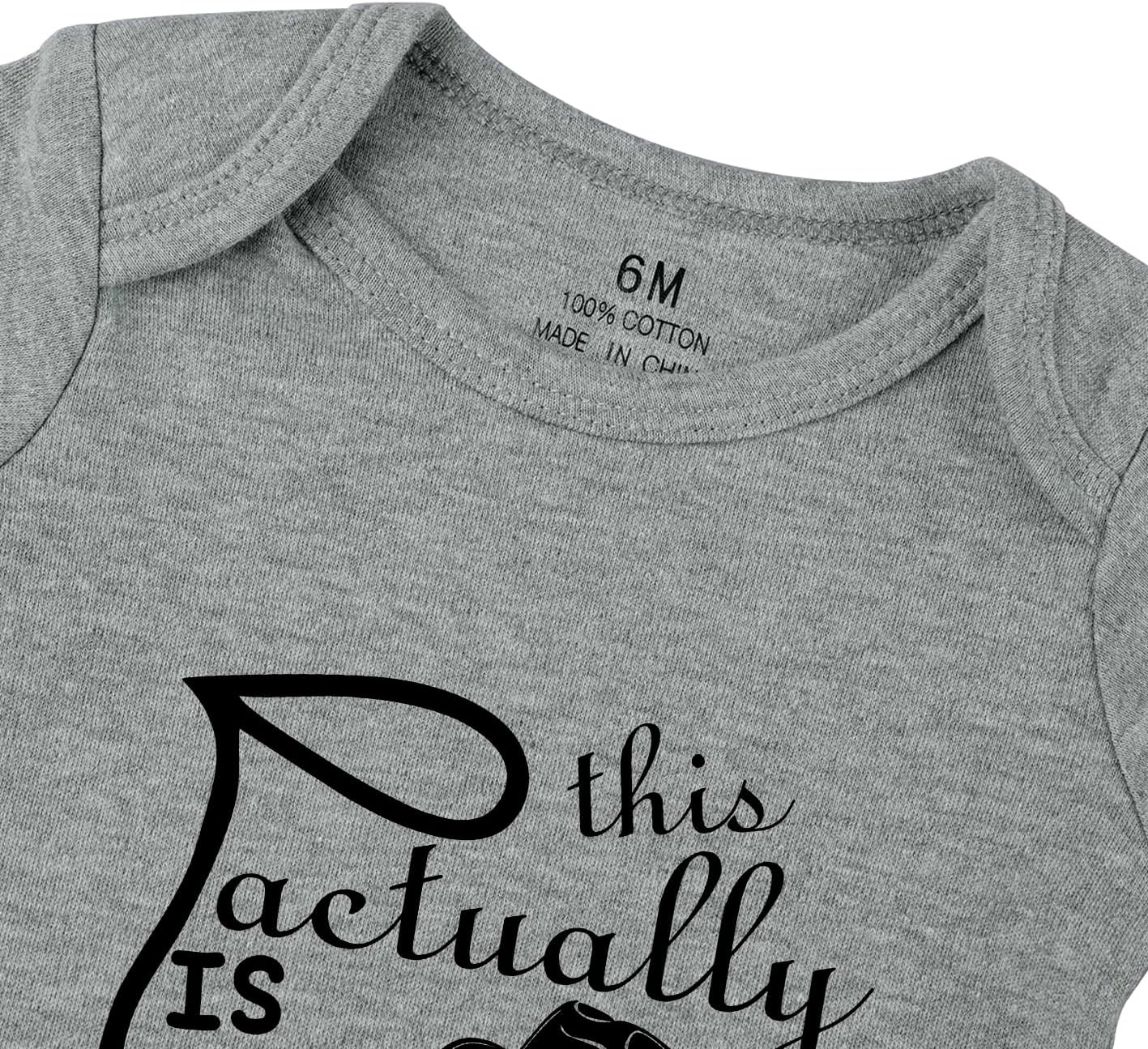 This Is Actually My First Rodeo Bodysuit Western Baby Boy Clothes Cowboy Baby Newborn - Image 2