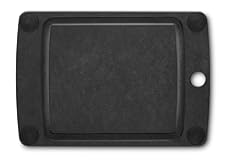 VICTORINOX Epicurian Cutting Board&comma; Durable Cutting Board&comma; Small&comma; All-in-One Series&comma; Black&comma; Stylish and Sustainable Wood Fiber Material&comma; Lightweight&comma; Dishwasher Safe&comma; Heat Resistant&comma; Made in USA