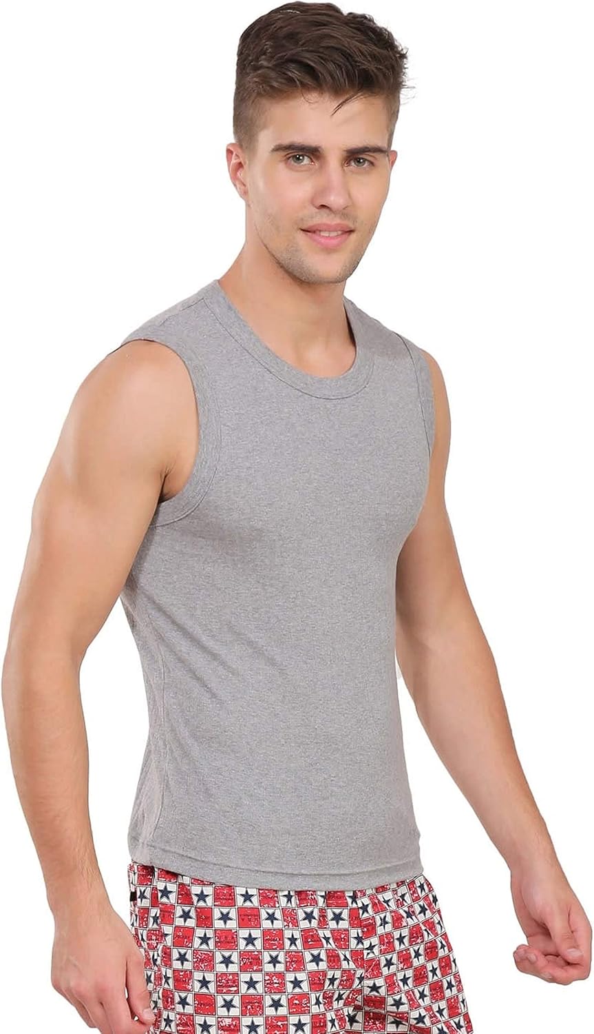 Jockey Mens T-shirt Shirts S Grey