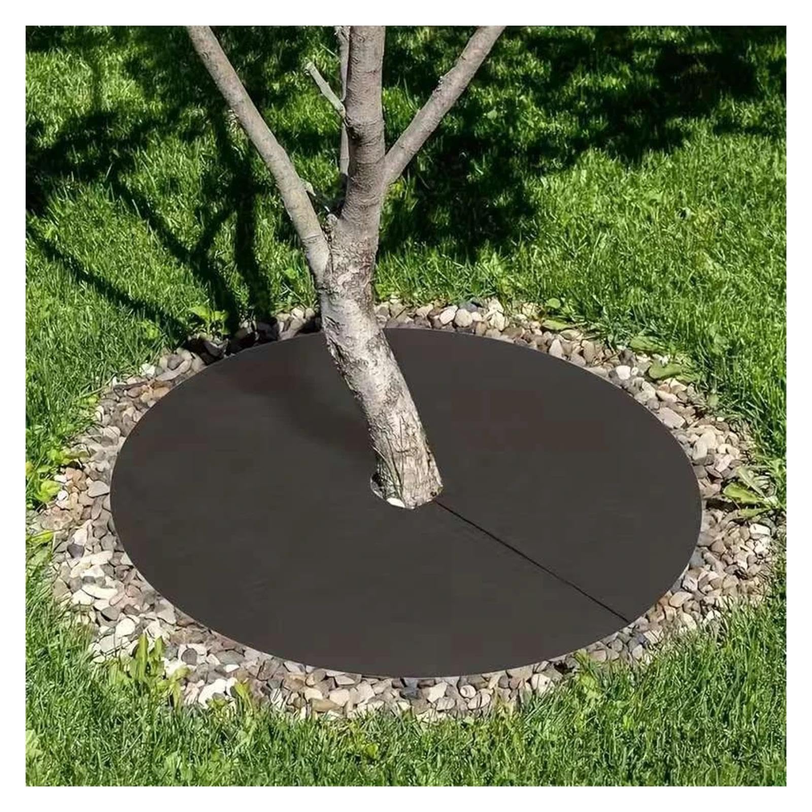 Lot de 10 tapis anti-mauvaises herbes non tissés